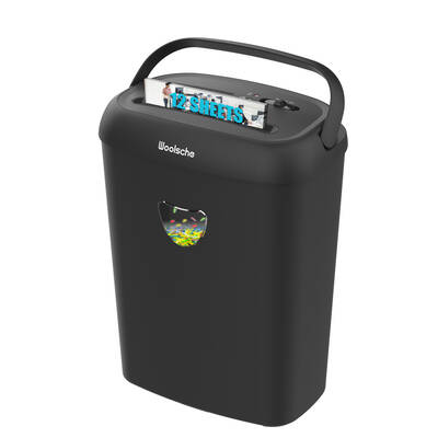 Heavy Duty Paper Shredder 14 Sheet Cross Cut P-4 Security Level Jam Proof For Home And Office