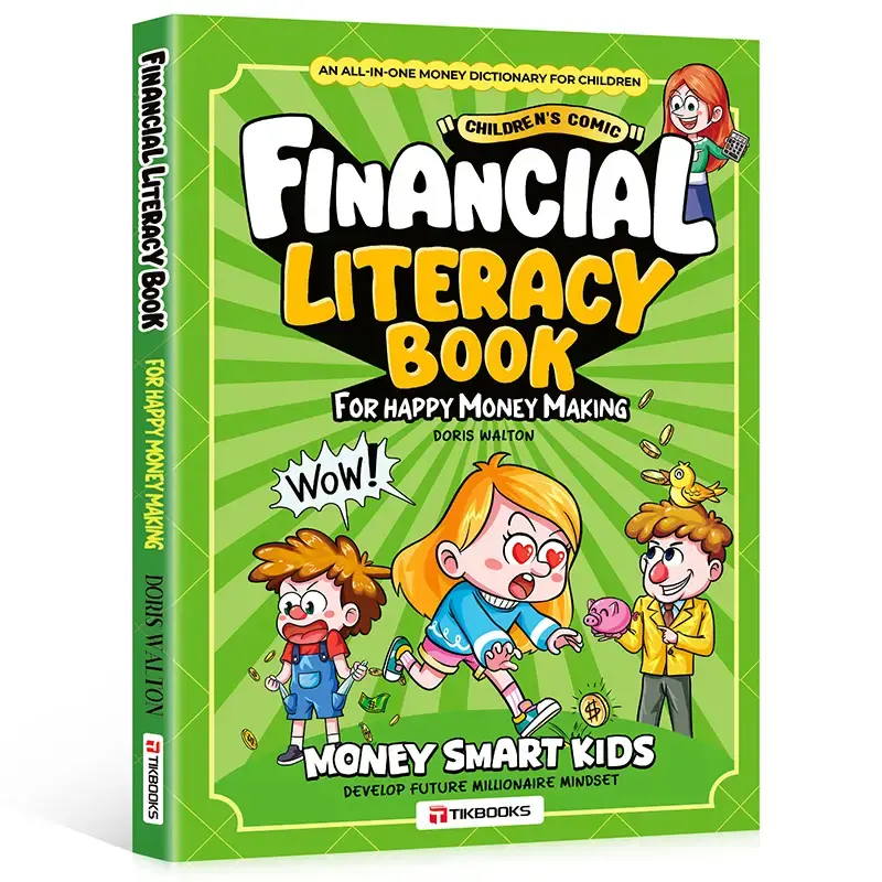 S-Children's Financial Intelligence Knowledge Book - Financial Thinking Cultivation Comic Version with Insights for Young Lea...
