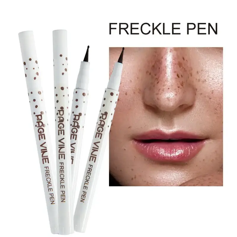 Natural Freckle Pen, Smudge-Proof & Long-Lasting, for Soft, Realistic Freckles & Effortless Beauty Looks Eyeliner Lipliner  N...