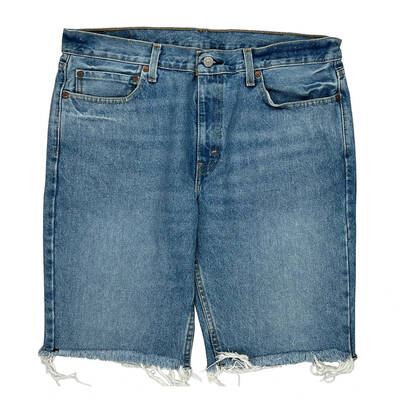 511 Levis Denim Shorts - 36W 10L Light Wash Cotton