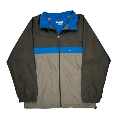 Nike Jacket - Large Black Polyester