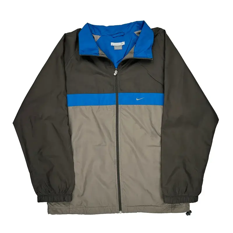 Nike Jacket - Large Black Polyester