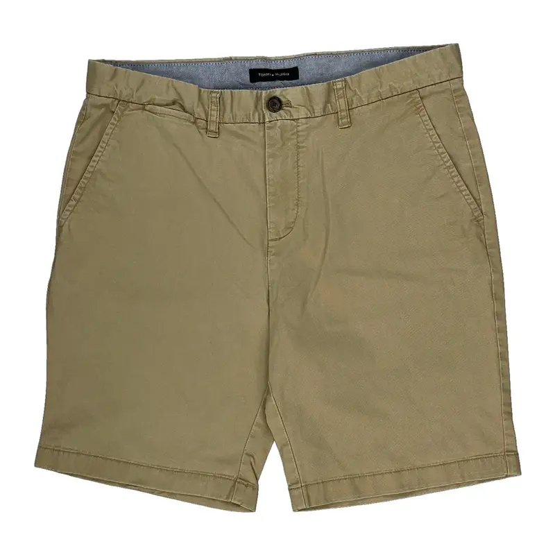 Tommy Hilfiger Chino Shorts - 34W 9L Beige Cotton