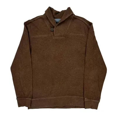 Tommy Hilfiger Jumper - XL Brown Cotton