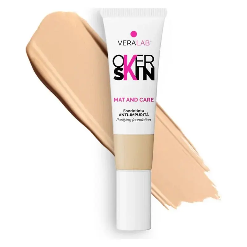 Overskin Mat And Care - Anti-Imperfection Foundation 05 - Ecru 30 ml