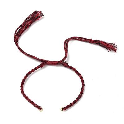 Braided Cotton Cord Bracelet Making