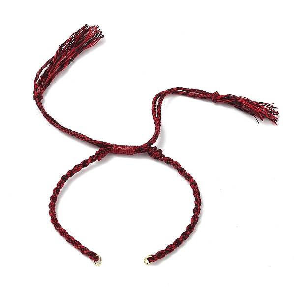 Braided Cotton Cord Bracelet Making