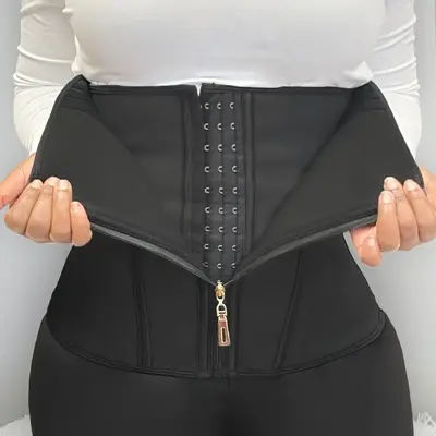 Summer Women's Basic Hook & Eye Design Compression Waist Girdle & Highwaist Belt, Abdominal Belt, Fitness Equipment, Girdle H...