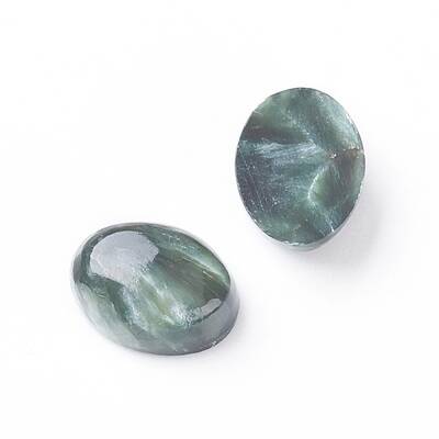 Natural Seraphinite Cabochons
