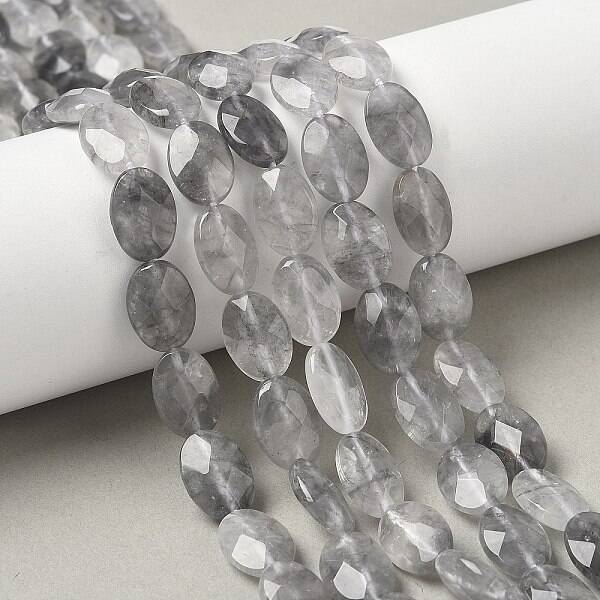 Natural Cloudy Quartz Beads Strands