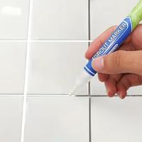 Tile Grout Marker Pen, Waterproof Tile Grout Colorant & Sealer Pen, Grout Marker Repair Pen, Grout Marker Pen for Tile Grout ...