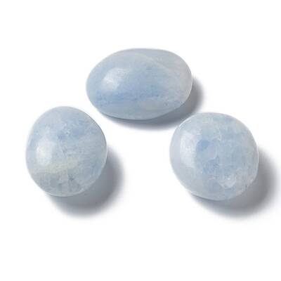 Natural Celestite/Celestine Oval Healing Stones