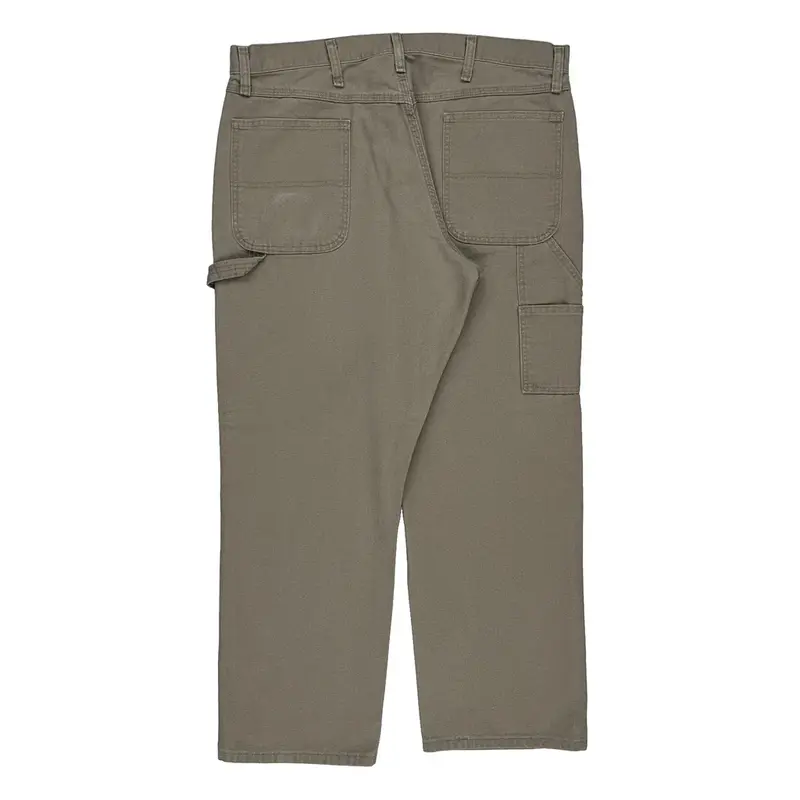 Rustler Carpenter Trousers - 38W 30L Grey Cotton | Size: 38″ waist