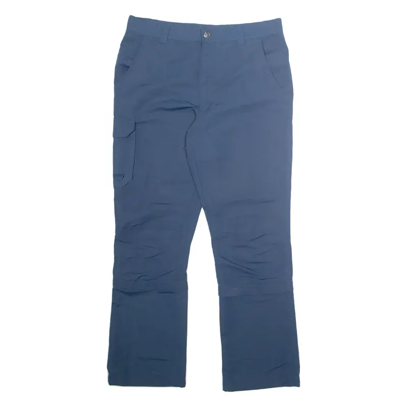 CRIVIT Cargo Outdoor Mens Trousers Blue Regular Straight W34 L31