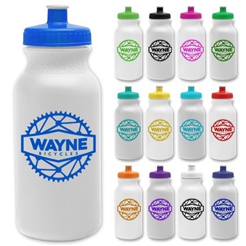 200 Custom 20 oz Bike Bottles - The Omni. - BPA Free & Dishwasher ...