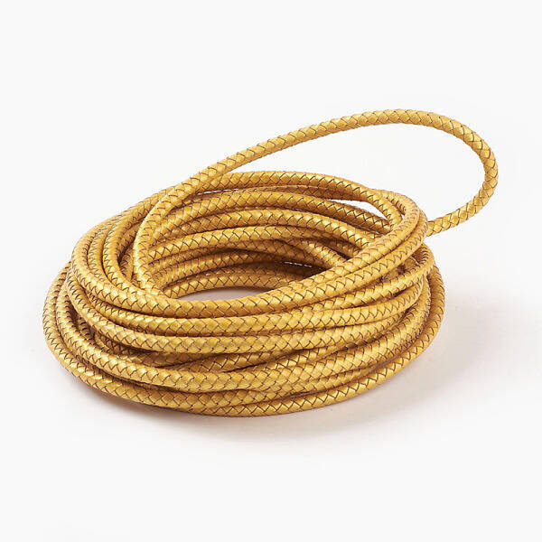 Braided Leather Cord