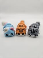 3D Printed Articulating Cute Kitten Figurine Great Gift and Desk Figure