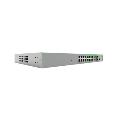 Allied Telesis AT-FS980M/18PS-20 | CentreCOM FS980M Series 16 x Ports 10/100Base-TX PoE+ + 2 x Ports SFP Combo uplink Rack-mo...