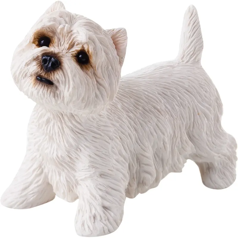 Sandicast West Highland White Terrier Dog Sculpture