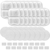 16 Sets  Water Fountain Filters,  Water Filter Replacement for Large Dogs, Pet Water Filter Compatible with oneisall 7L/230oz...