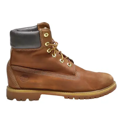 TIMBERLAND Lace-Up Boots Brown Suede Womens UK 2