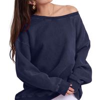 Hatant Stylish Street Fashion Pullover for Women with Soft Batwing Sleeves and Big Round Neck - Breathable and Comfortable Ca...
