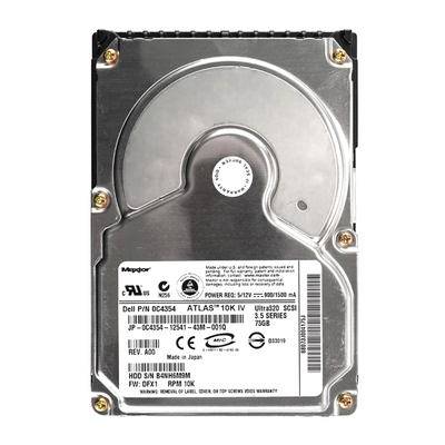 0C4354 Dell 73GB Ultra-320 SCSI 10000 3.5-inch Hard Drive