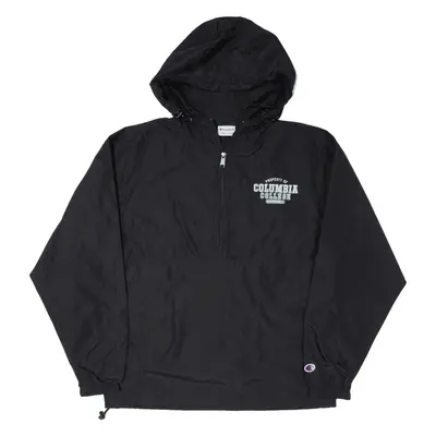 CHAMPION Columbia College Cougars Pullover Jacket Black Mens S