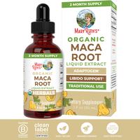 MaryRuth's USDA Organic Maca Root Liquid Extract - Adaptogen - Mood & Overall Health - Stress Support Supplement - Vegan - No...