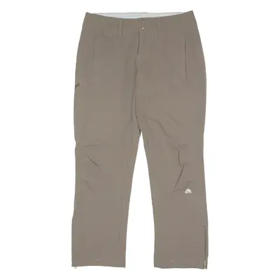 NIKE ACG Outdoor Womens Trousers Brown Regular Straight W22 L27