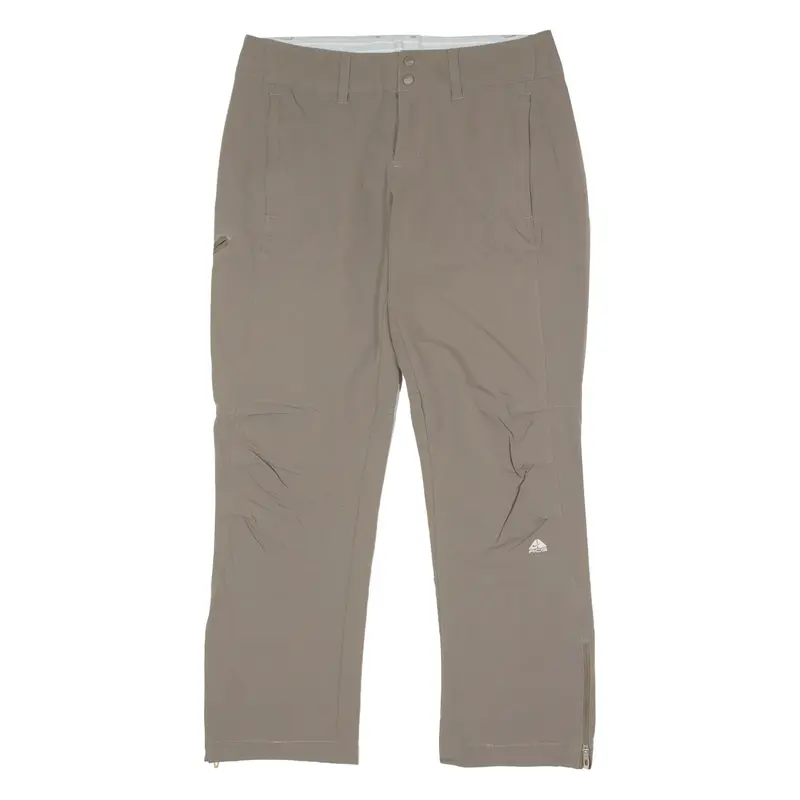 NIKE ACG Outdoor Womens Trousers Brown Regular Straight W22 L27