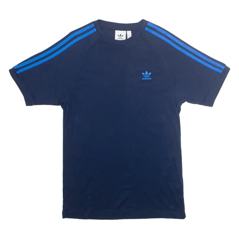 ADIDAS Mens T-Shirt Blue S