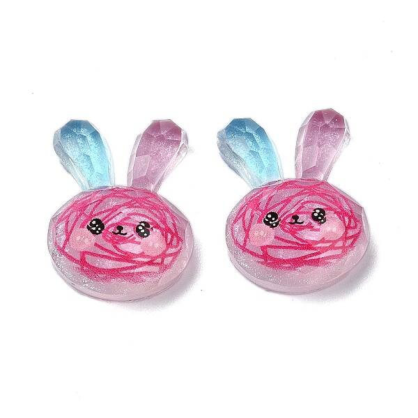 Transparent Epoxy Resin Decoden Cabochons