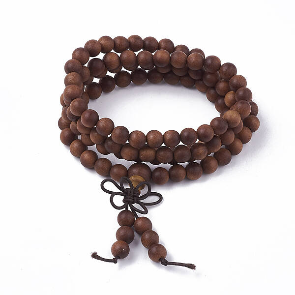 3-Loop Wrap Style Buddhist Jewelry