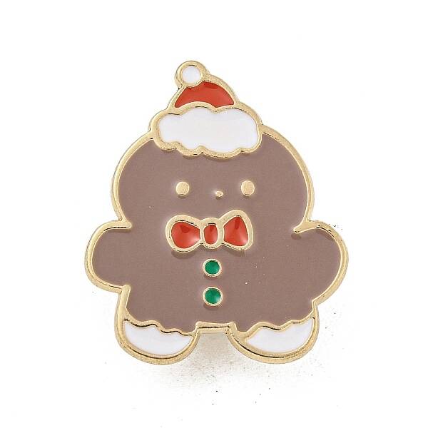 Christmas Theme Cartoon Alloy Brooches