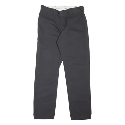 DICKIES Workwear Mens Trousers Black Slim Tapered W31 L32