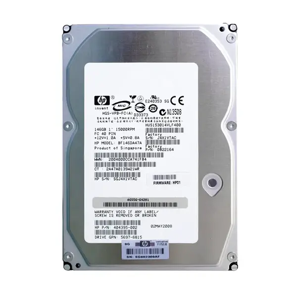 0B22164 Hitachi 147GB 4Gb/s Fibre Channel 15000 3.5-inch 16MB Hard Drive