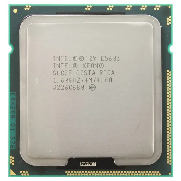 638013-L21 HP 1.60GHz 4.80GT/s QPI 4MB L3 Cache Socket LGA1366 Intel Xeon E5603 Quad-Core Processor Kit for ProLiant DL170e G...