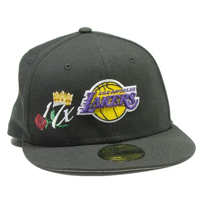 NEW ERA LA Lakers Mens Snapback Cap Black M
