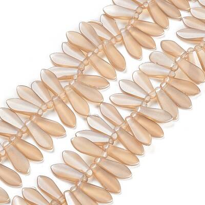 Electroplate Glass Beads Strands
