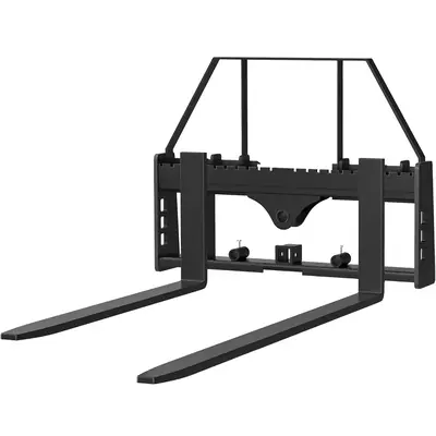 YITAMOTOR 4000lbs Skid Steer Pallet Fork Attachment, 45\
