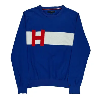 Tommy Hilfiger Jumper - Medium Blue Cotton