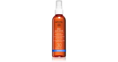 Apivita Bee Sun Safe Body Oil for tan and silky feel SPF30 200 ml
