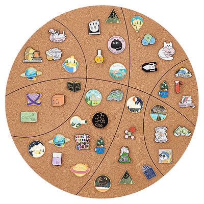 Wall Jewelry Display Cork Tray