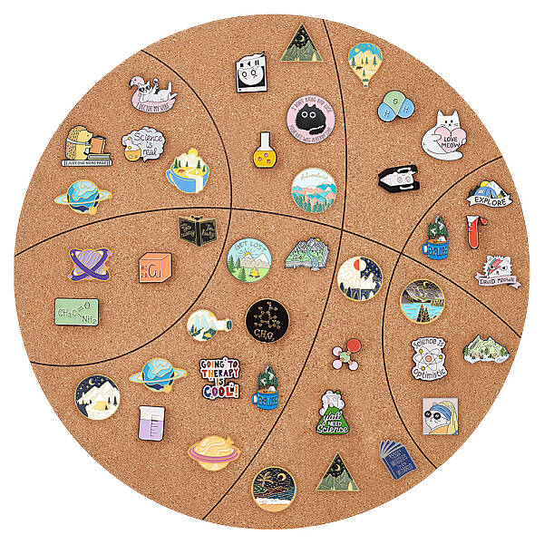 Wall Jewelry Display Cork Tray
