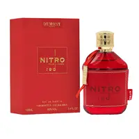 DUMONT NITRO RED - 3.4oz - Eau De Parfum - Luxury Perfume for Men - Fruit, Woody, Floral & Masculine Fragrance - Long Lasting...