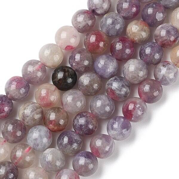 Natural Cherry Blossom Tourmaline Beads Strands