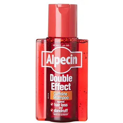 Alpecin Double effect caffeine shampoo for men, anti-dandruff and anti-hair loss 200 ml