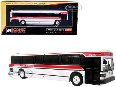 MCI Classic City Bus Liberty Lines Express \