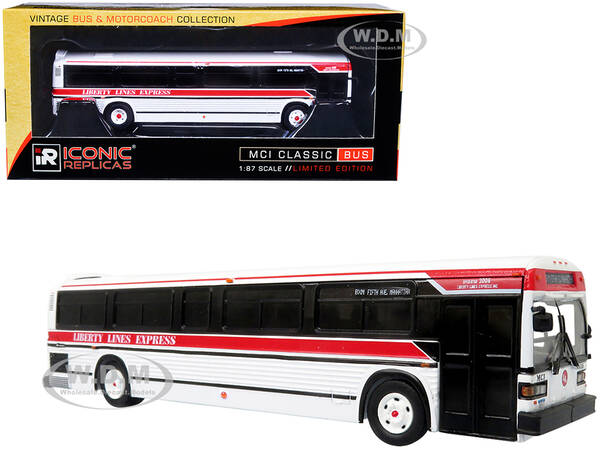 MCI Classic City Bus Liberty Lines Express \